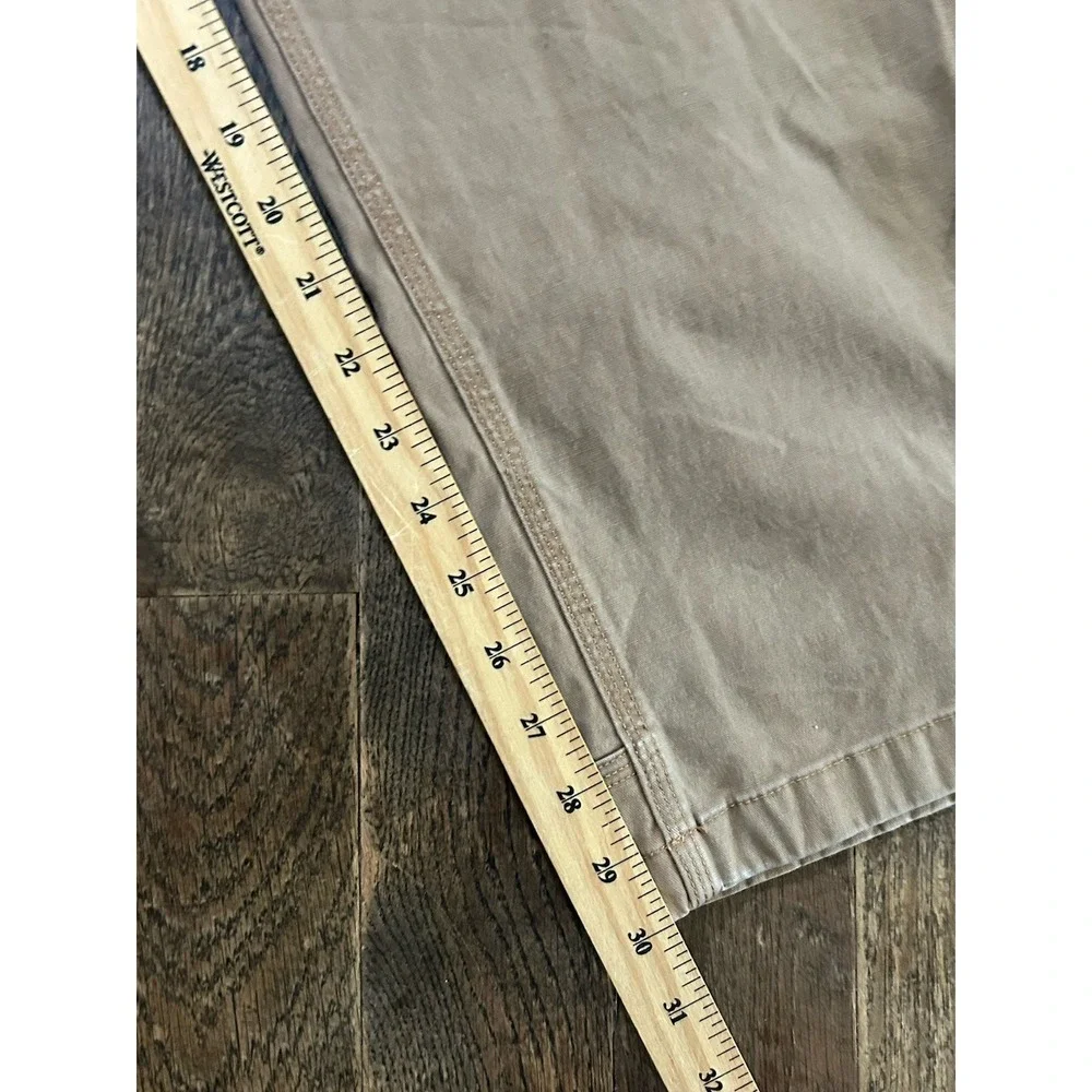 Duluth Trading Co Mens Flex Ballroom Khakis Brown Pants Sz 44 X 32